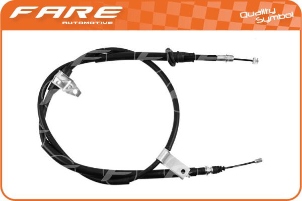 Cable Pull, parking brake (18330)