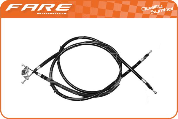 Cable Pull, parking brake (17635)