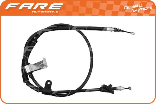 Cable Pull, parking brake (17689)