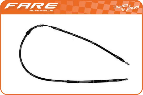 Cable Pull, parking brake (18652)