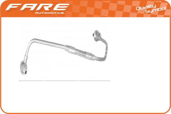 Oil Pipe, charger (33110)