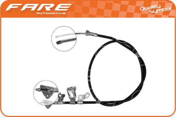 Cable Pull, parking brake (19113)