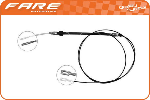 Cable Pull, parking brake (19273)