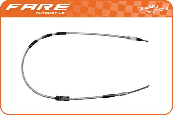 Cable Pull, parking brake (18159)