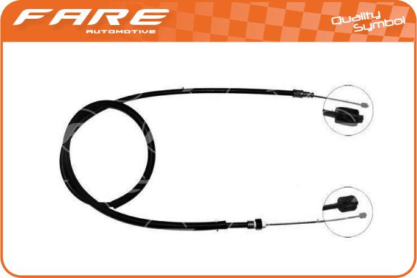 Cable Pull, parking brake (17508)
