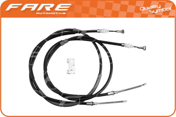 Cable Pull, parking brake (18221)