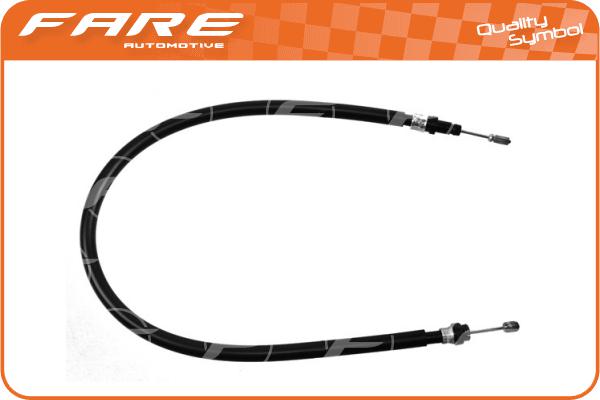 Cable Pull, parking brake (18853)