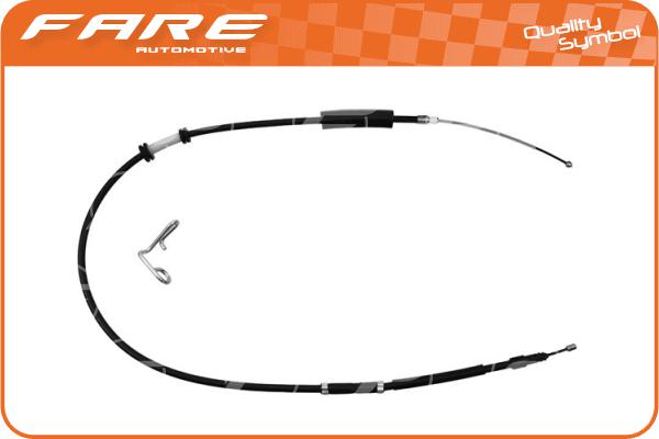 Cable Pull, parking brake (18426)