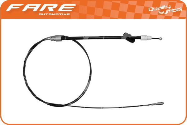 Cable Pull, parking brake (17996)