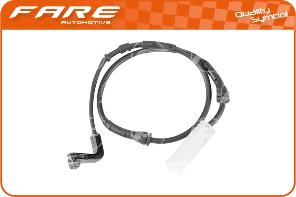 Warning Contact, brake pad wear (9741)