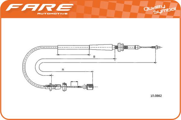 Accelerator Cable (26003)