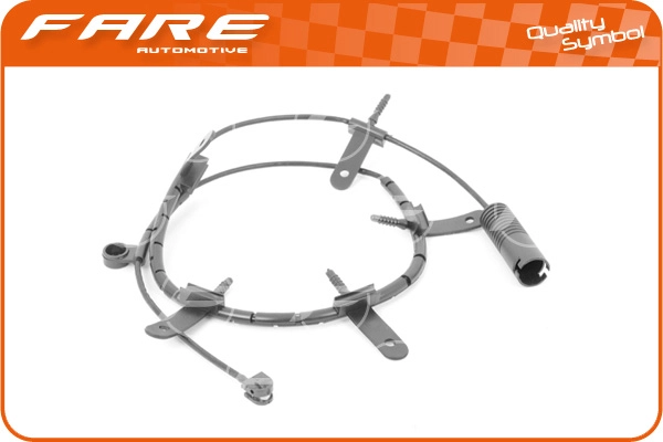 Warning Contact, brake pad wear (9750)