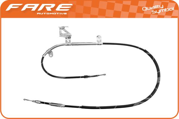 Cable Pull, parking brake (18957)