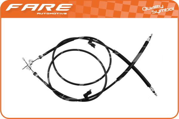 Cable Pull, parking brake (19205)