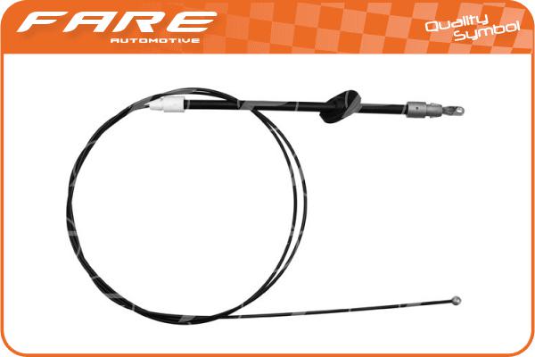 Cable Pull, parking brake (17966)