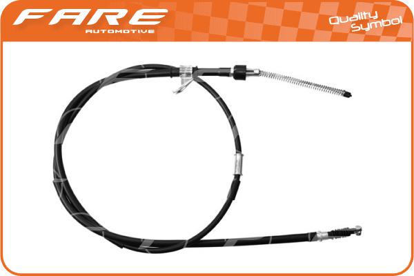 Cable Pull, parking brake (18500)