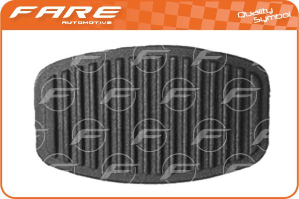 Pedal Pad, clutch pedal (0413)
