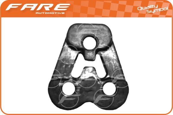 Rubber Strip, exhaust system (26876)