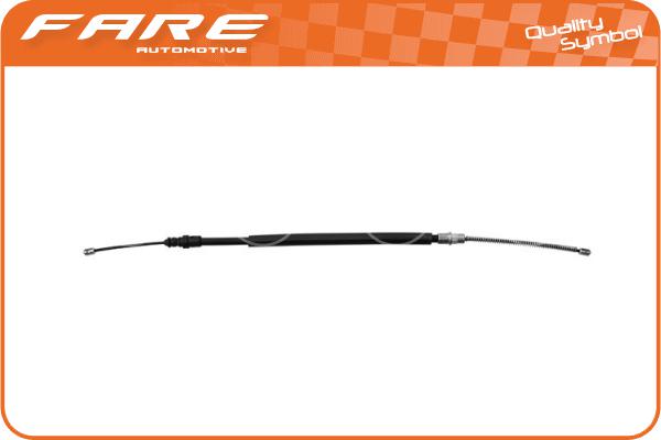 Cable Pull, parking brake (17562)