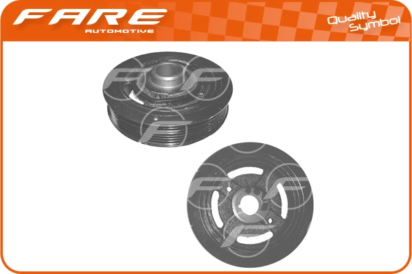 Belt Pulley, crankshaft (4268)