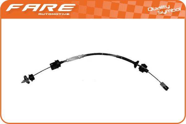 Cable Pull, clutch control (24768)