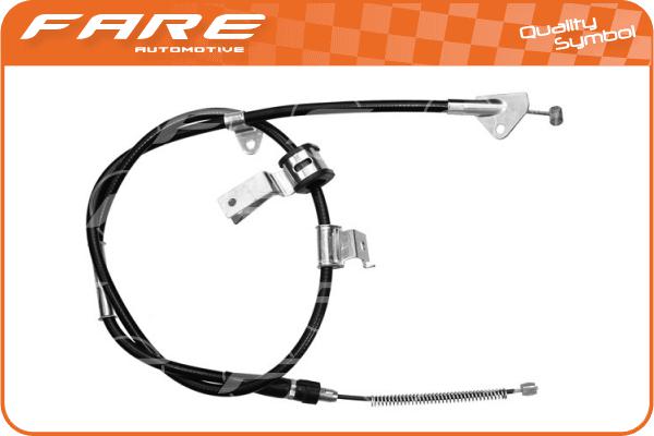 Cable Pull, parking brake (18583)