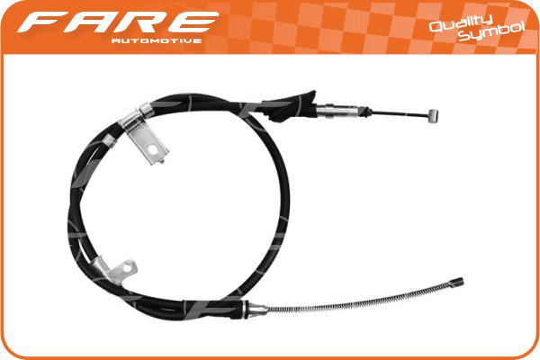 Cable Pull, parking brake (18424)