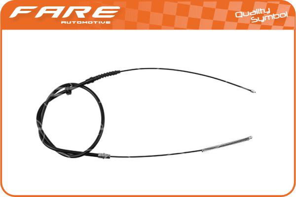 Cable Pull, parking brake (18836)