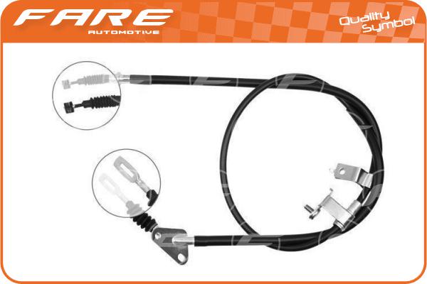 Cable Pull, parking brake (18462)