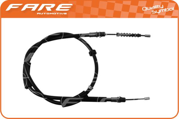 Cable Pull, parking brake (18167)