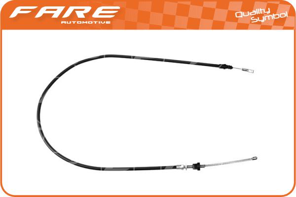 Cable Pull, parking brake (17471)