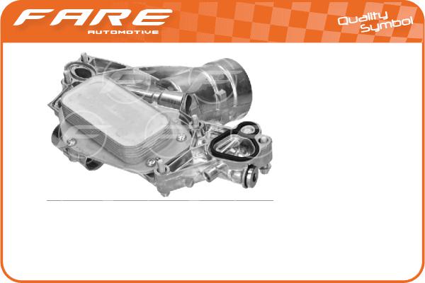 Oil Cooler, engine oil (22702)