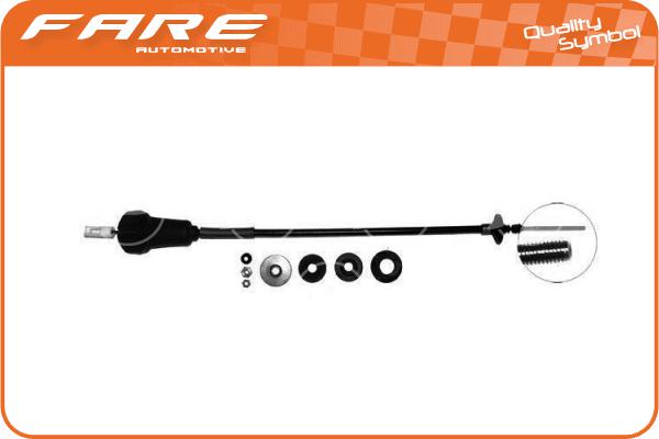 Cable Pull, clutch control (24393)