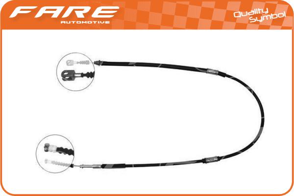 Cable Pull, parking brake (19091)