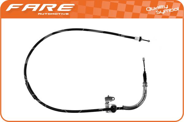 Cable Pull, parking brake (18502)