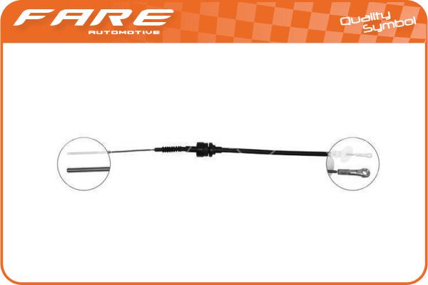 Cable Pull, clutch control (24518)