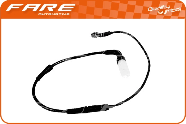 Warning Contact, brake pad wear (9739)