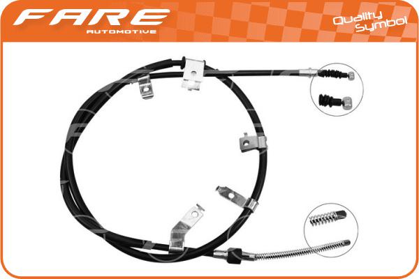 Cable Pull, parking brake (19379)