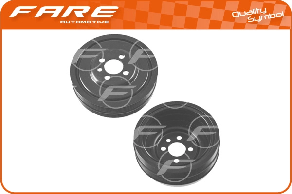 Belt Pulley, crankshaft (2963)