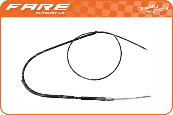 Cable Pull, parking brake (18819)