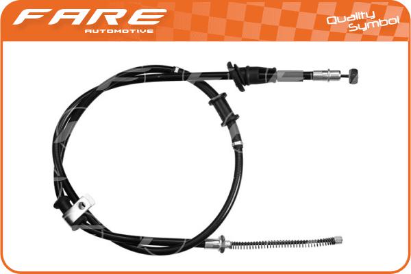 Cable Pull, parking brake (18510)