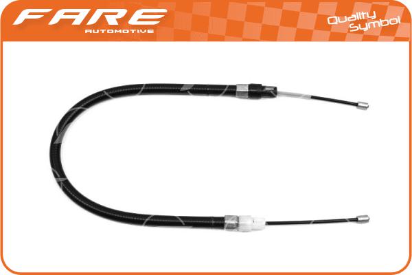 Cable Pull, parking brake (17910)