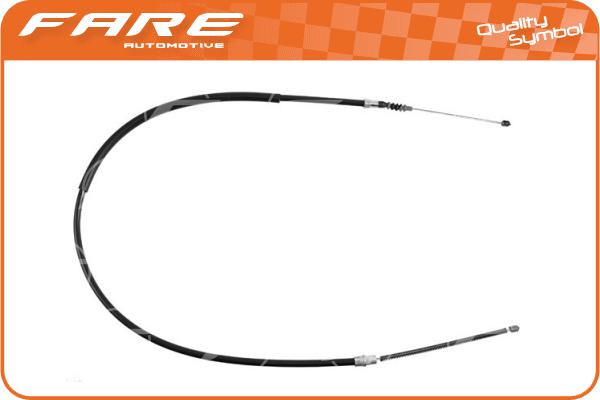 Cable Pull, parking brake (18824)