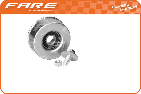 Tensioner Pulley, V-ribbed belt (21942)