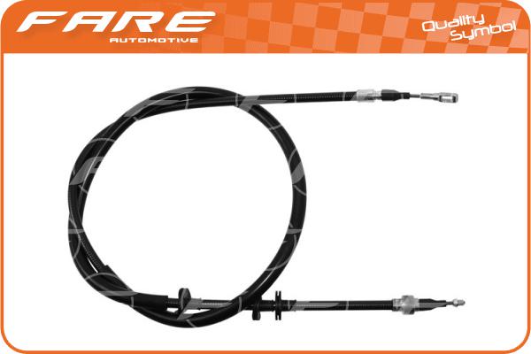 Cable Pull, parking brake (17724)