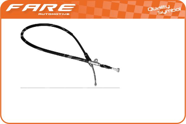 Cable Pull, parking brake (18577)