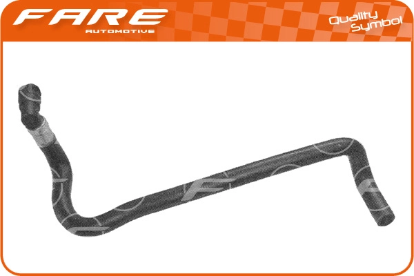 Hose, heat exchanger (heating) (8971)