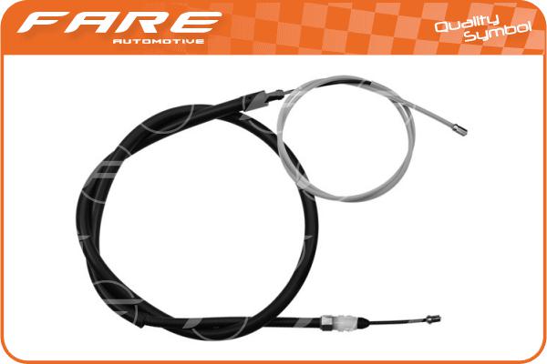 Cable Pull, parking brake (17875)