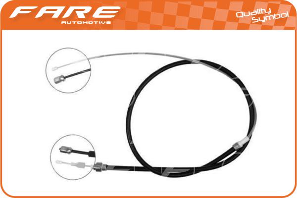 Cable Pull, parking brake (17478)