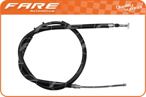 Cable Pull, parking brake (17756)